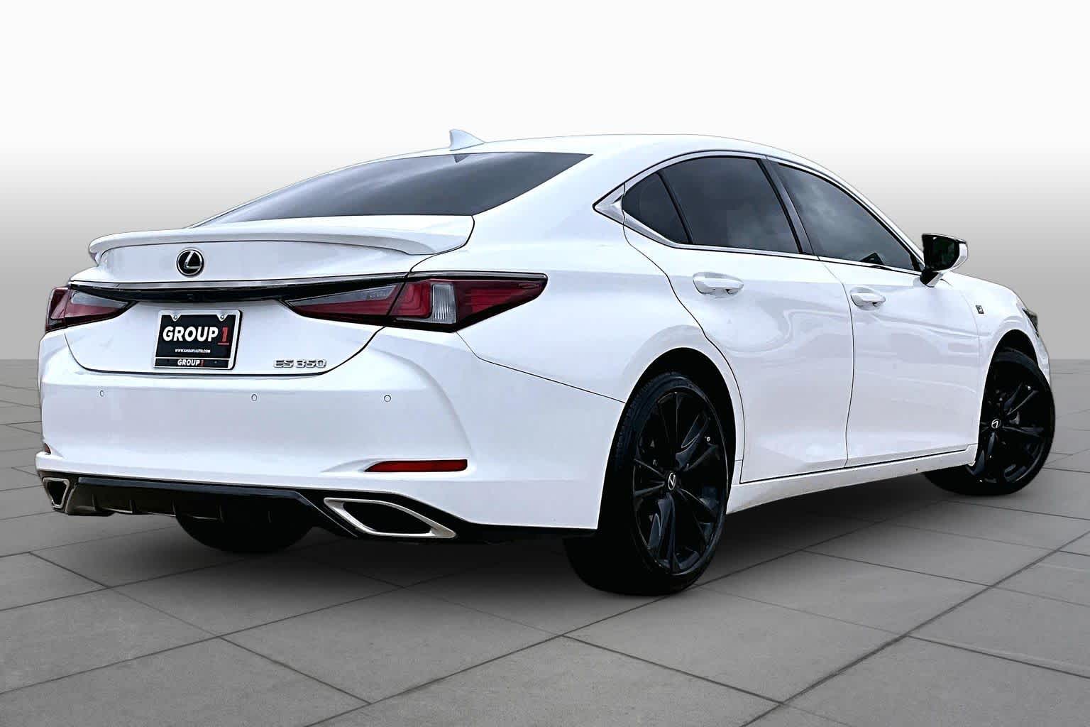 2022 Lexus ES 350 F SPORT  Ultra White at Lexus Southwest Houston