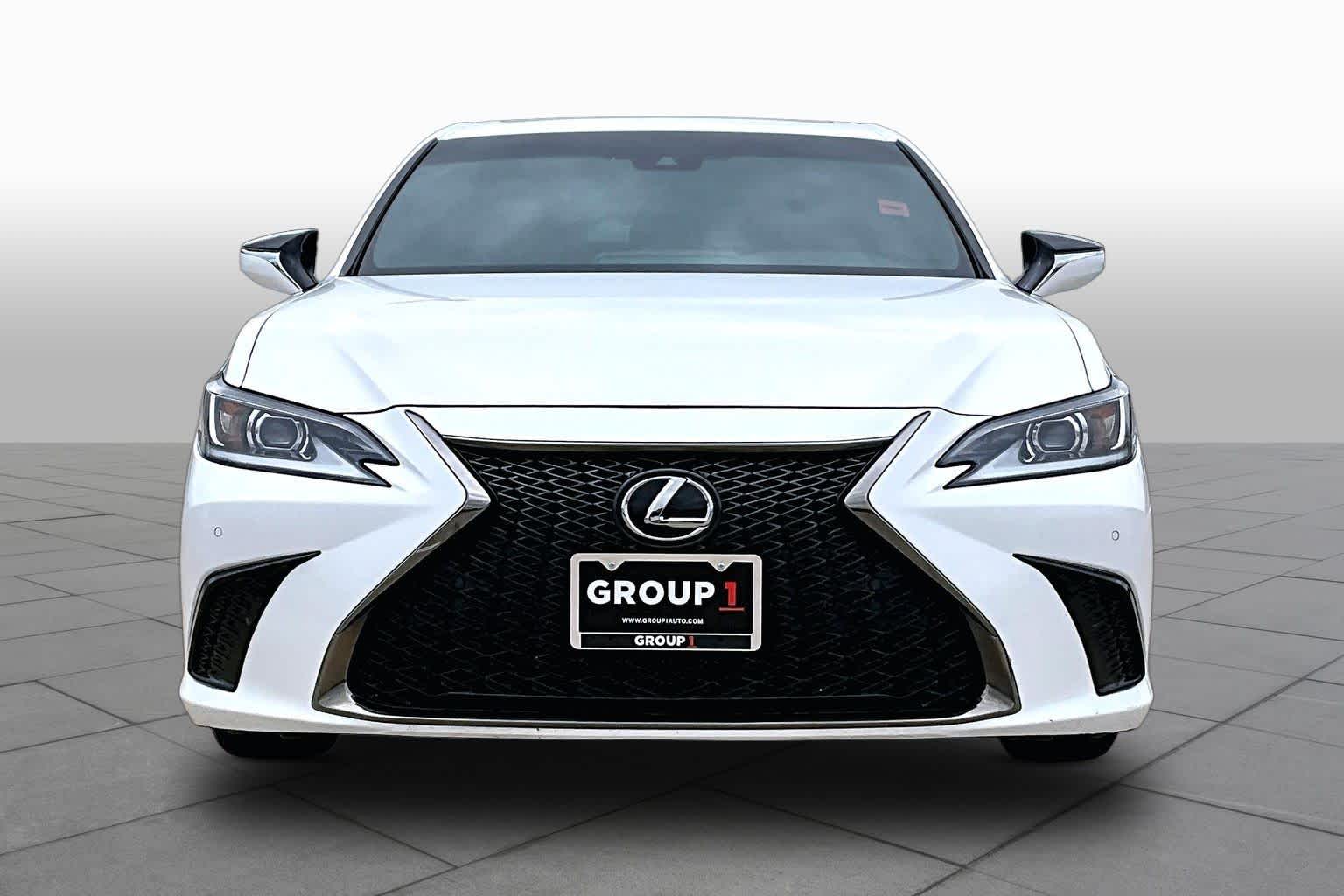 2022 Lexus ES 350 F SPORT  Ultra White at Lexus Southwest Houston