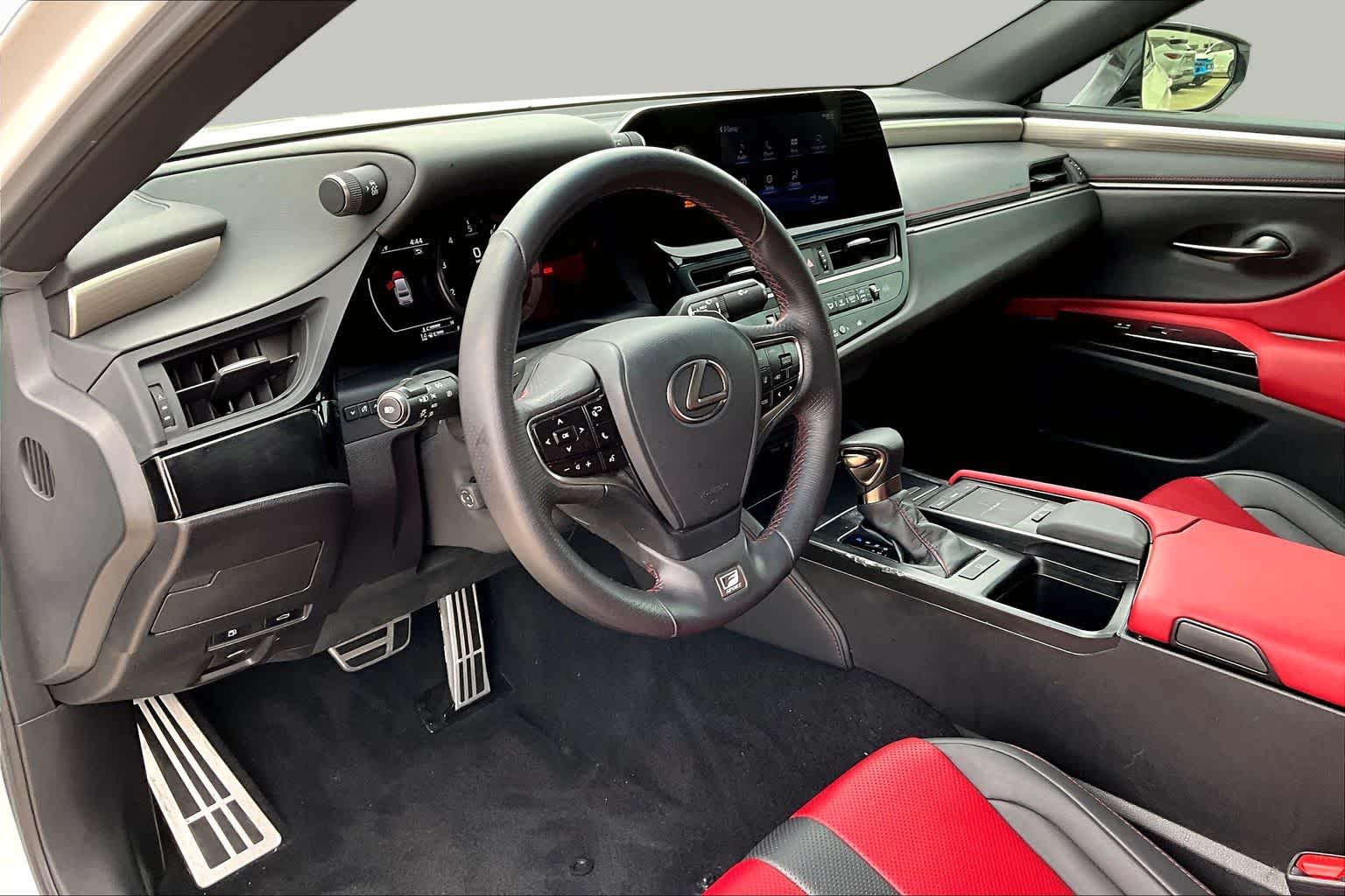 2022 Lexus ES 350 F SPORT  Ultra White at Lexus Southwest Houston