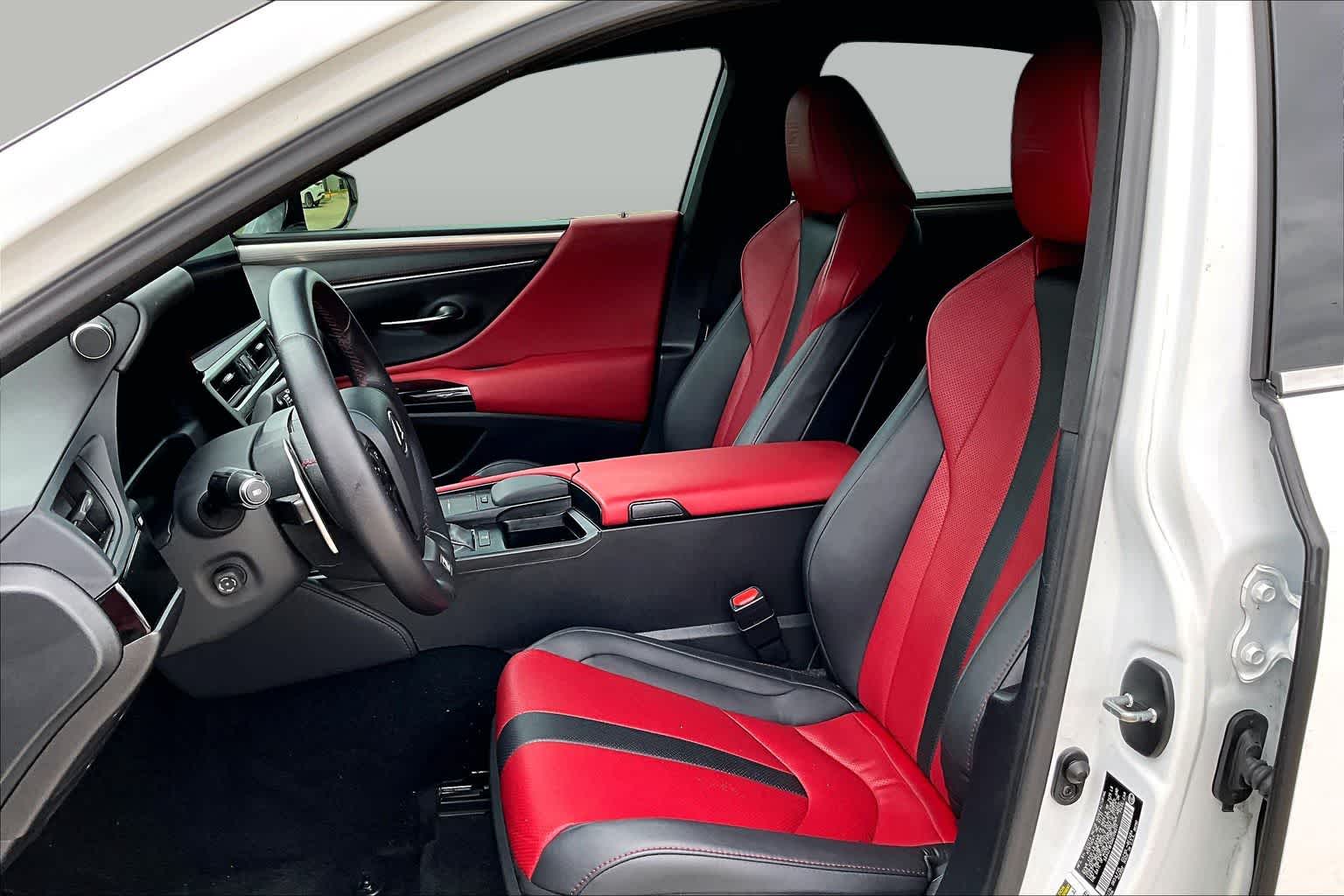 2022 Lexus ES 350 F SPORT  Ultra White at Lexus Southwest Houston