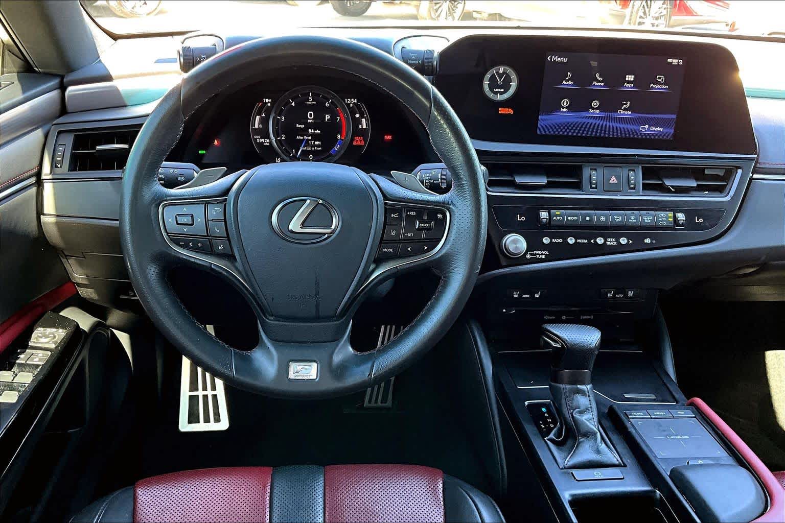 2022 Lexus ES F SPORT  Obsidian at AutoNation Chrysler Jeep Dodge Ram Spring