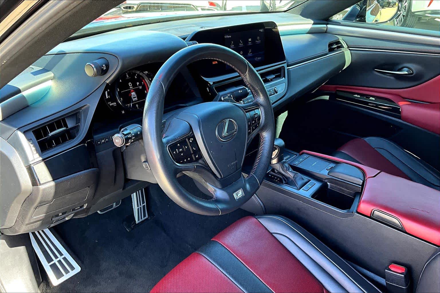 2022 Lexus ES F SPORT  Obsidian at AutoNation Chrysler Jeep Dodge Ram Spring