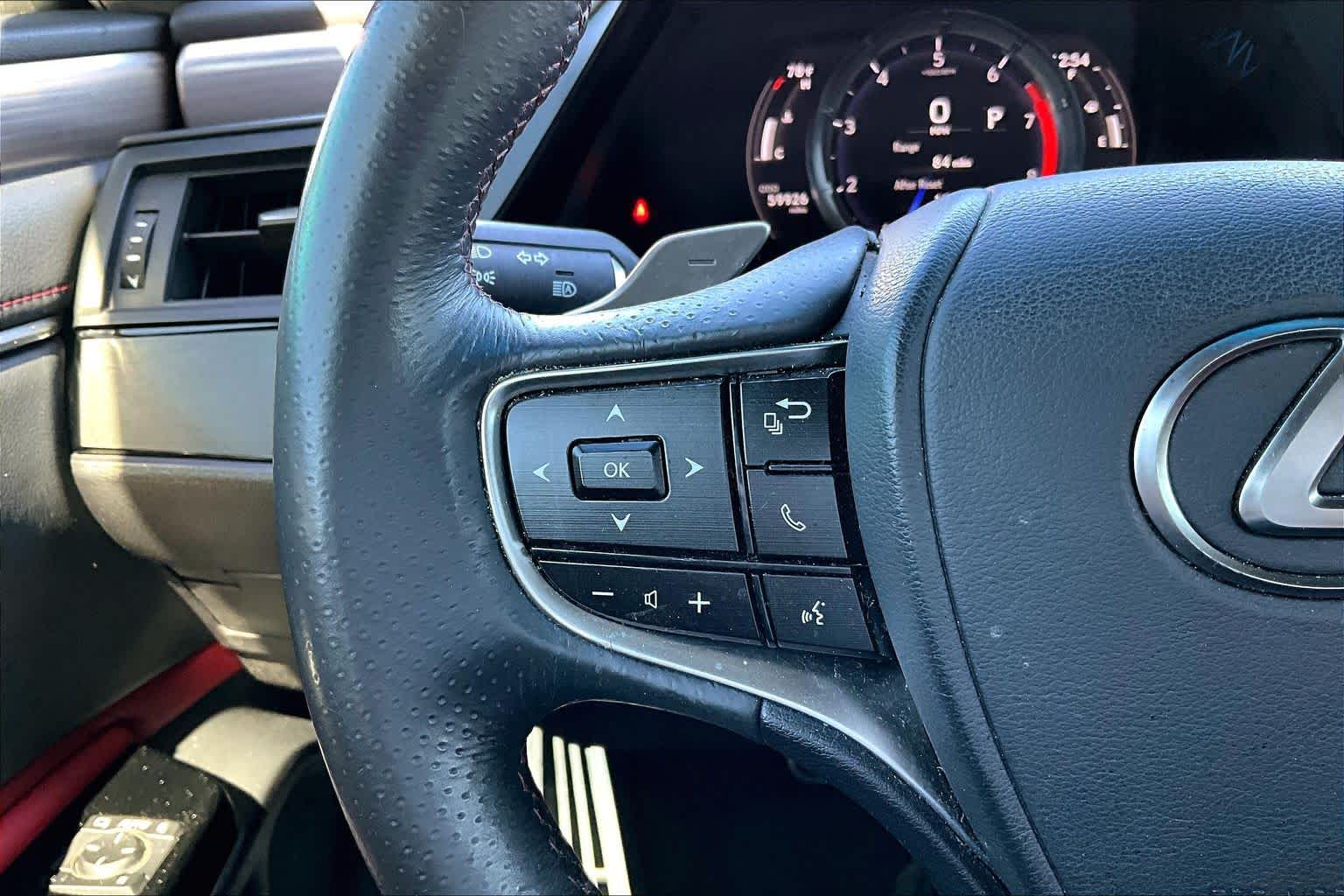 2022 Lexus ES F SPORT  Obsidian at AutoNation Chrysler Jeep Dodge Ram Spring