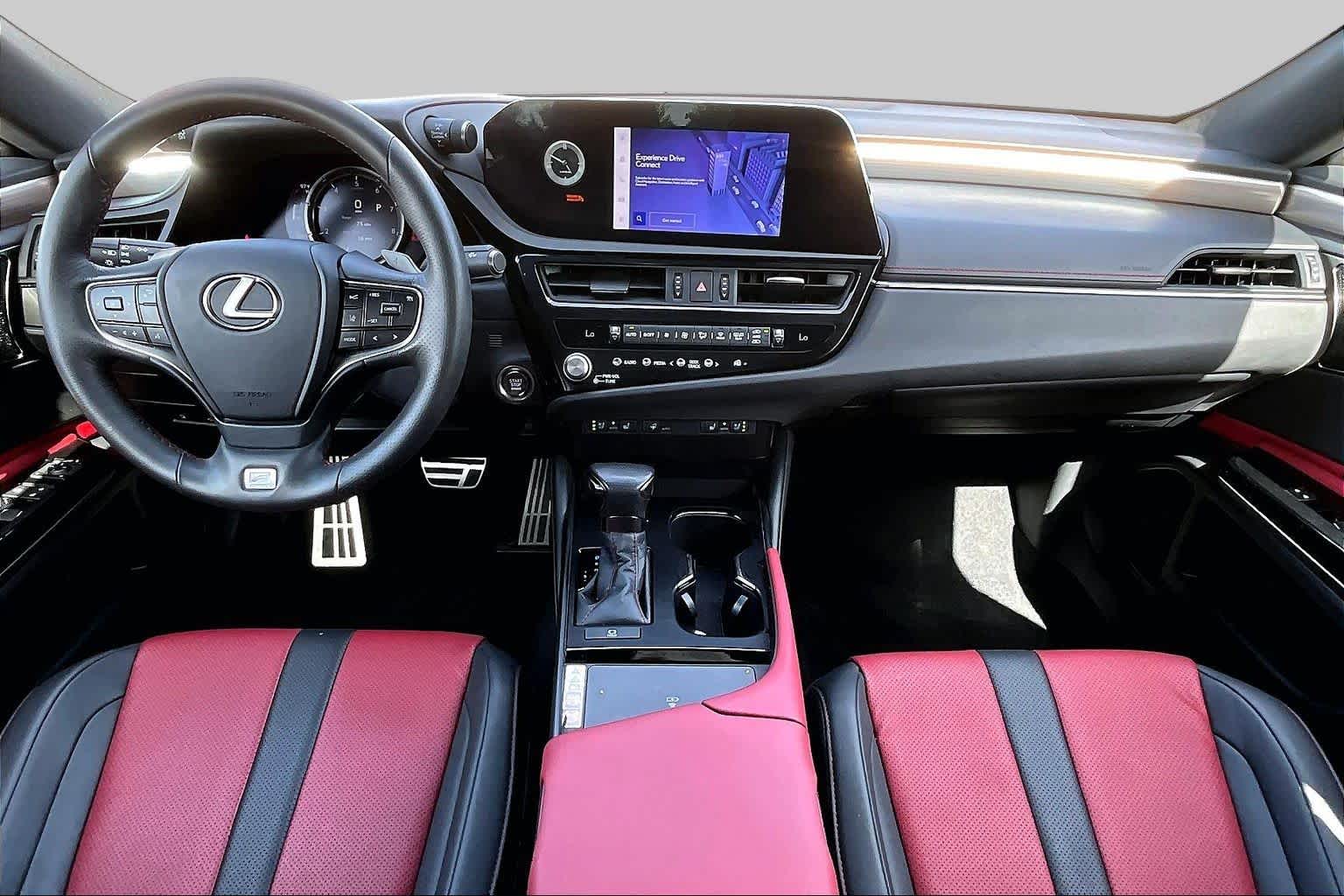 2023 Lexus ES 350 F SPORT Handling  Ultra White at Lexus Southwest Houston