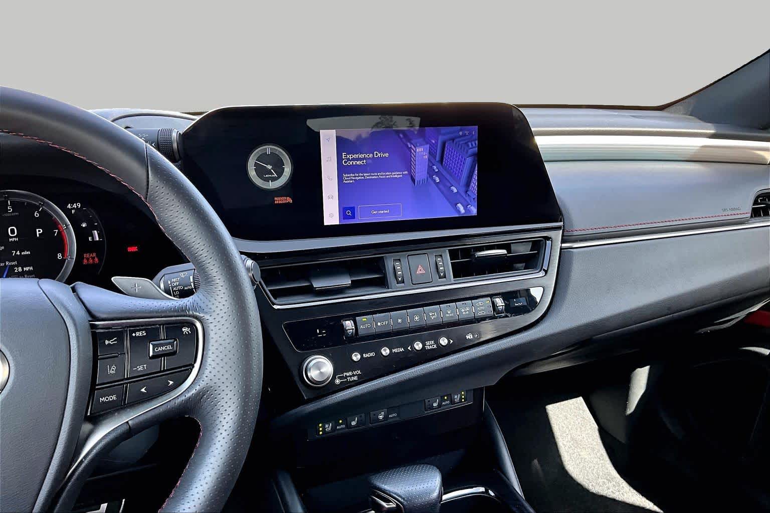 2023 Lexus ES 350 F SPORT Handling  Ultra White at Lexus Southwest Houston