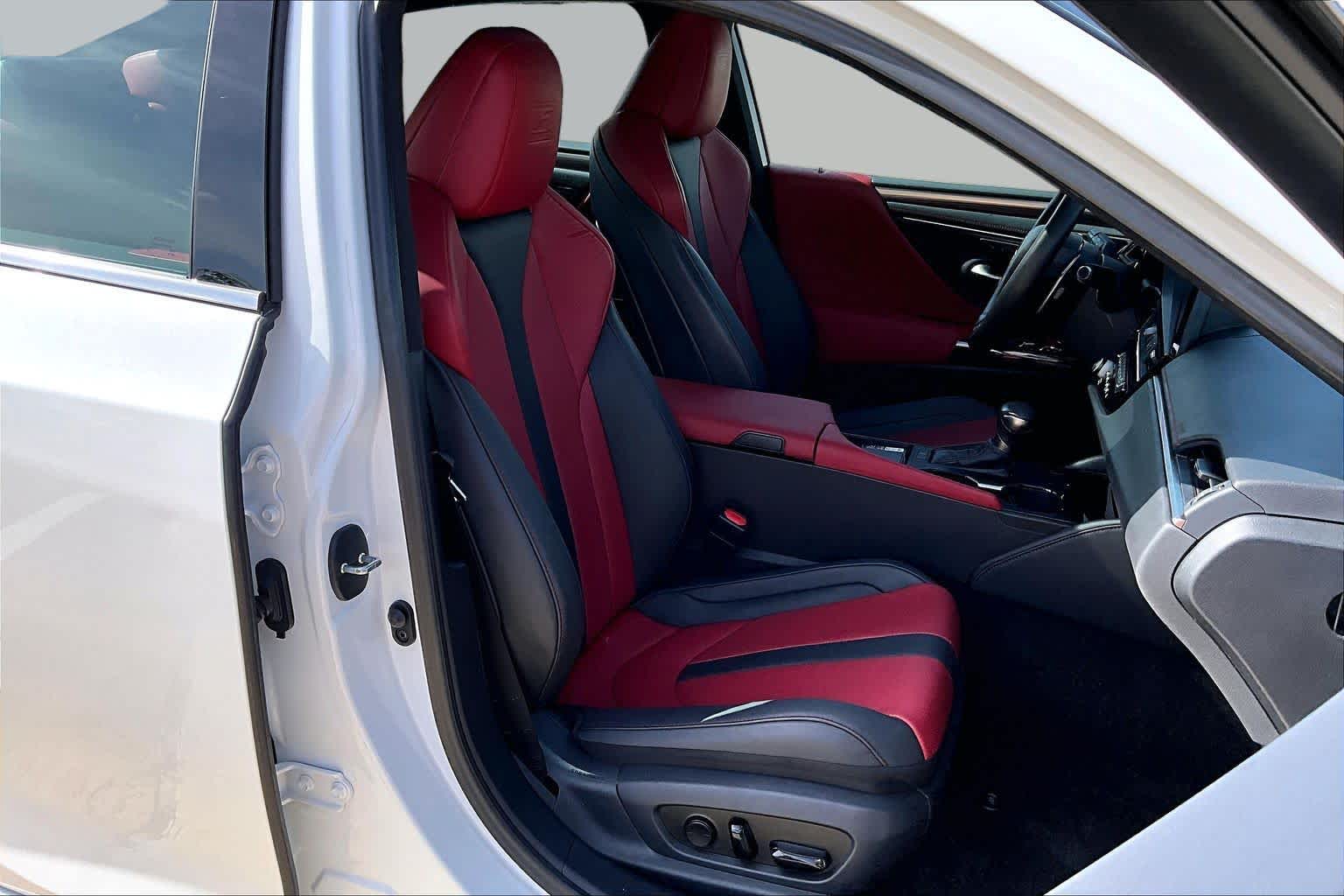 2023 Lexus ES 350 F SPORT Handling  Ultra White at Lexus Southwest Houston