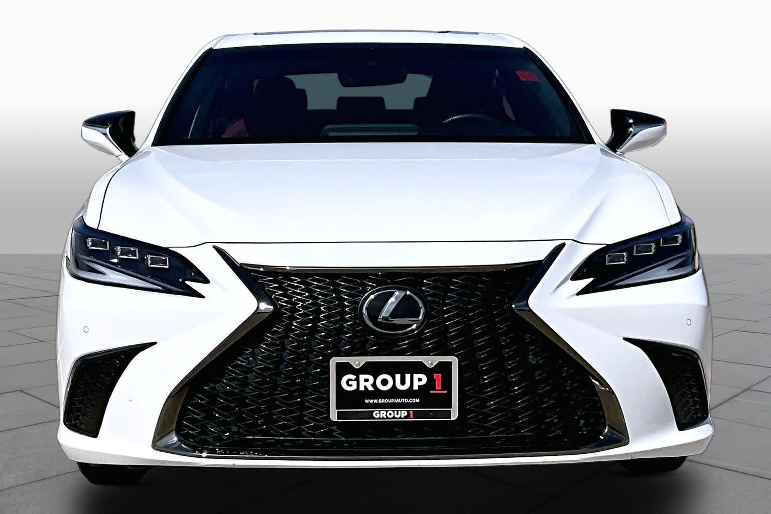 2023 Lexus ES 350 F SPORT Handling  Ultra White at Lexus Southwest Houston