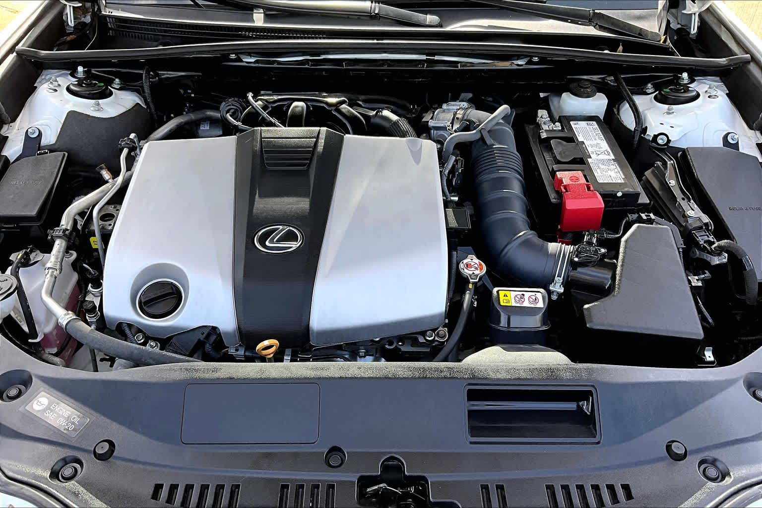 2023 Lexus ES 350 F SPORT Handling  Ultra White at Lexus Southwest Houston