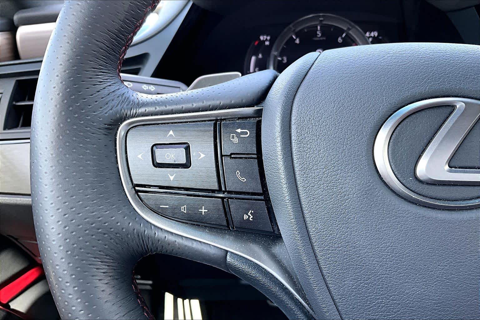 2023 Lexus ES 350 F SPORT Handling  Ultra White at Lexus Southwest Houston