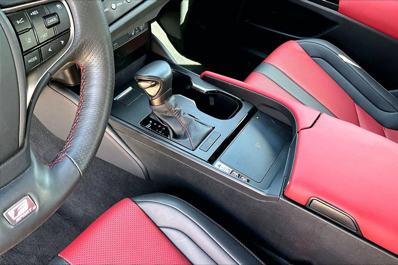 2023 Lexus ES 350 F SPORT Handling  Ultra White at Lexus Southwest Houston