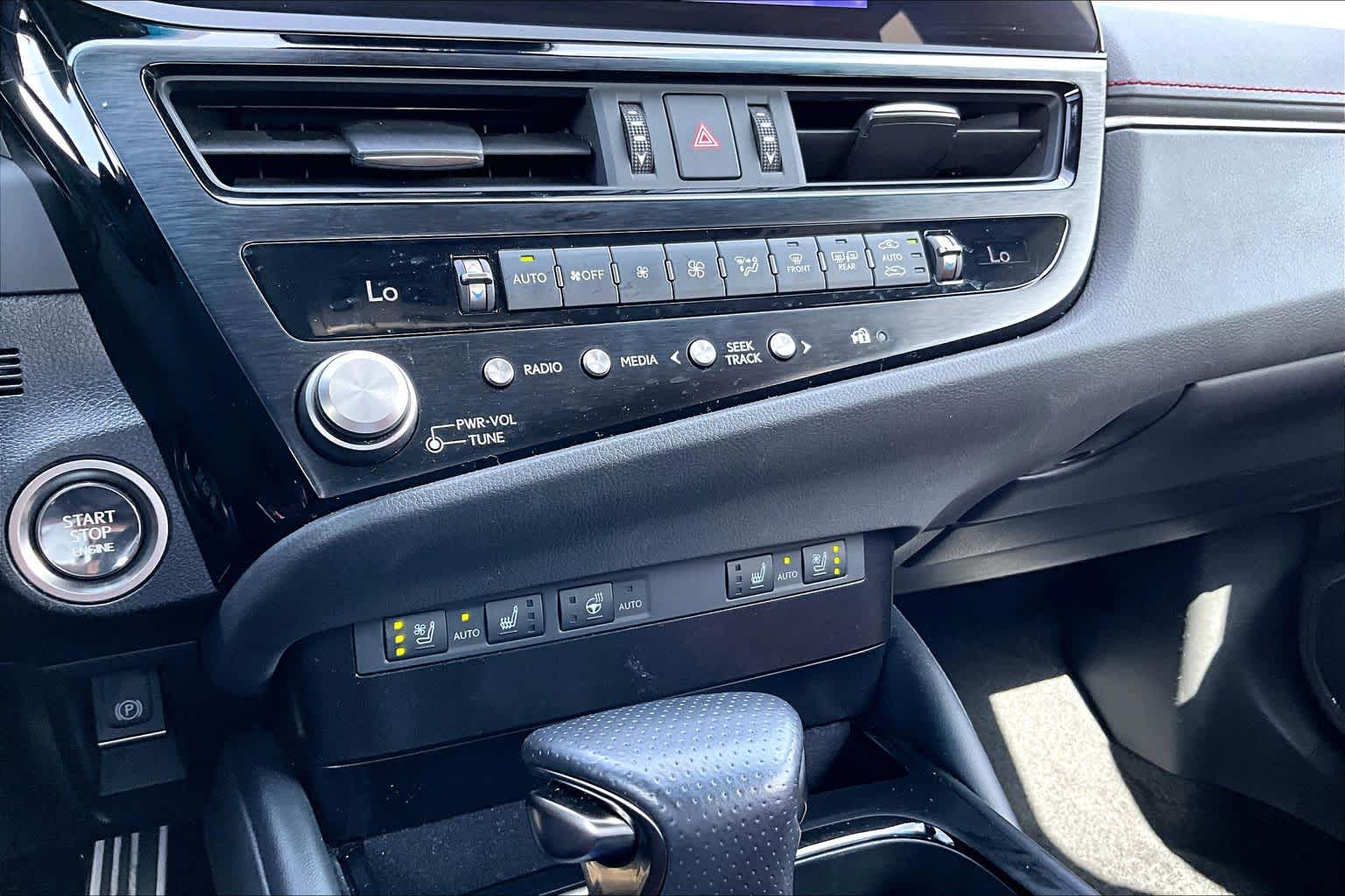 2023 Lexus ES 350 F SPORT Handling  Ultra White at Lexus Southwest Houston