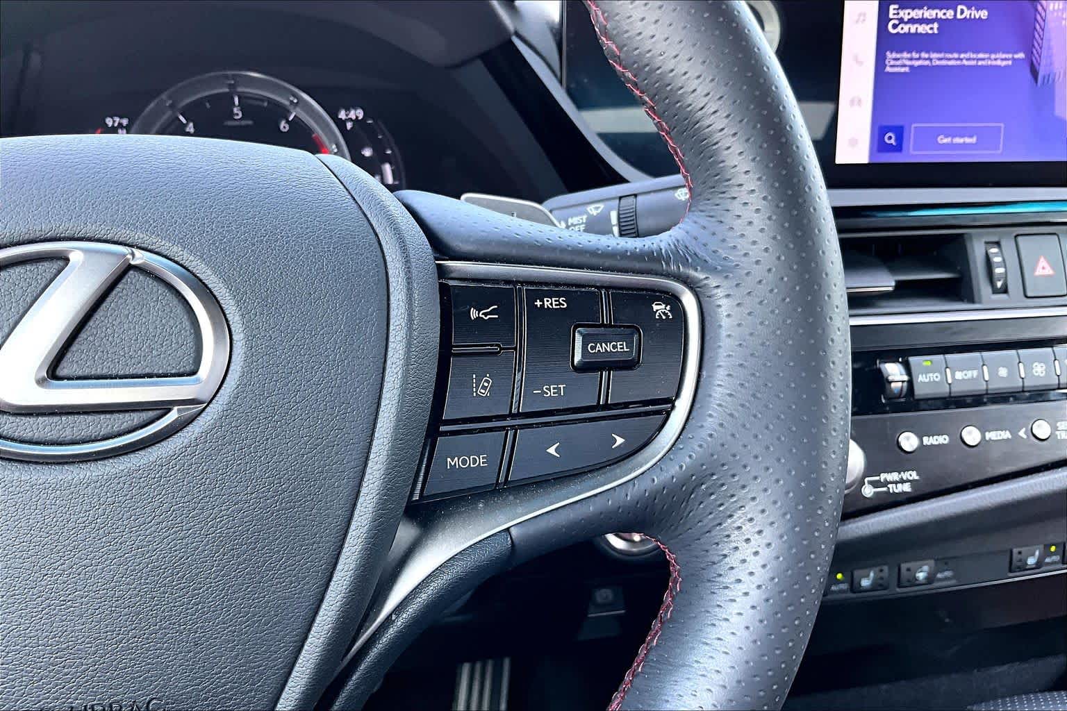 2023 Lexus ES 350 F SPORT Handling  Ultra White at Lexus Southwest Houston