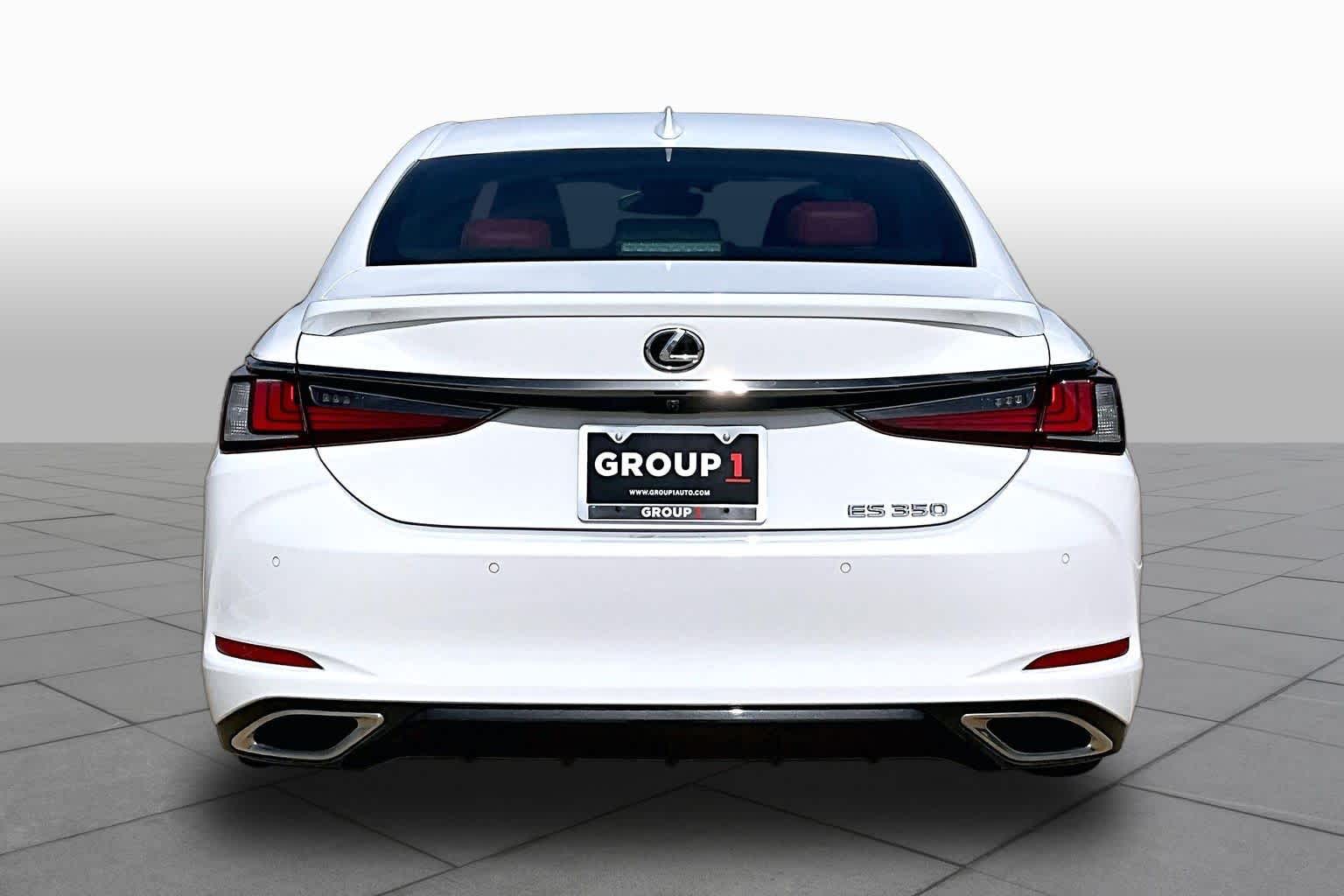 2023 Lexus ES 350 F SPORT Handling  Ultra White at Lexus Southwest Houston