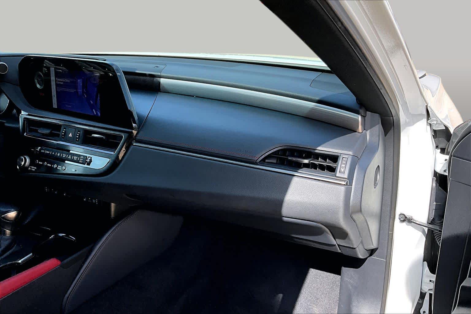 2023 Lexus ES 350 F SPORT Handling  Ultra White at Lexus Southwest Houston
