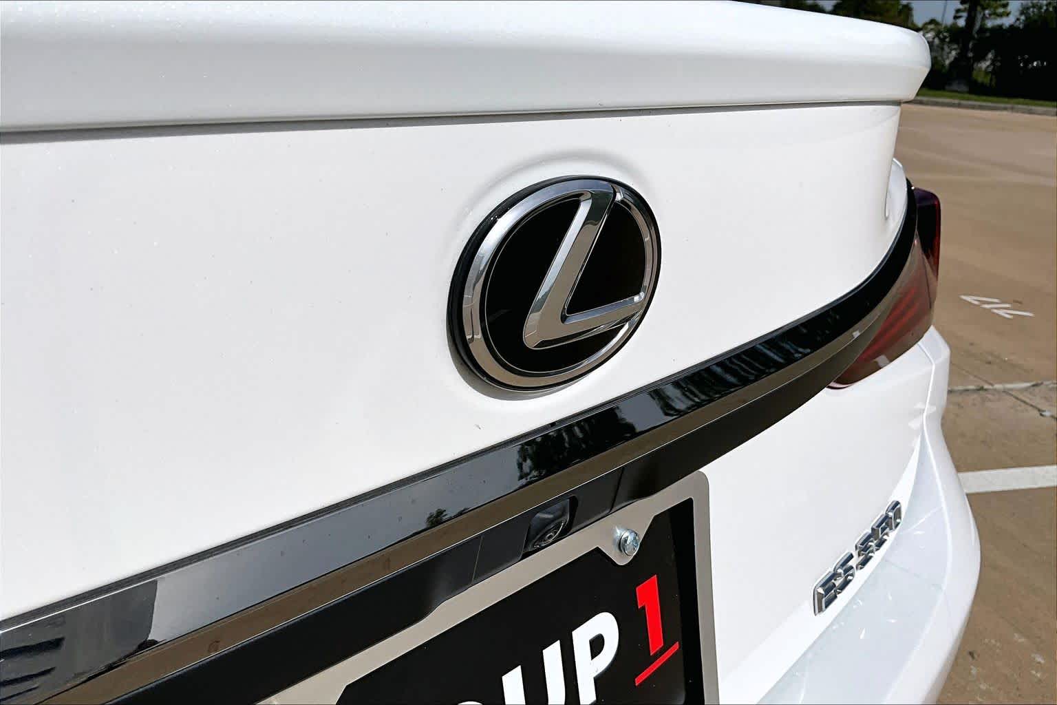 2023 Lexus ES 350 F SPORT Handling  Ultra White at Lexus Southwest Houston