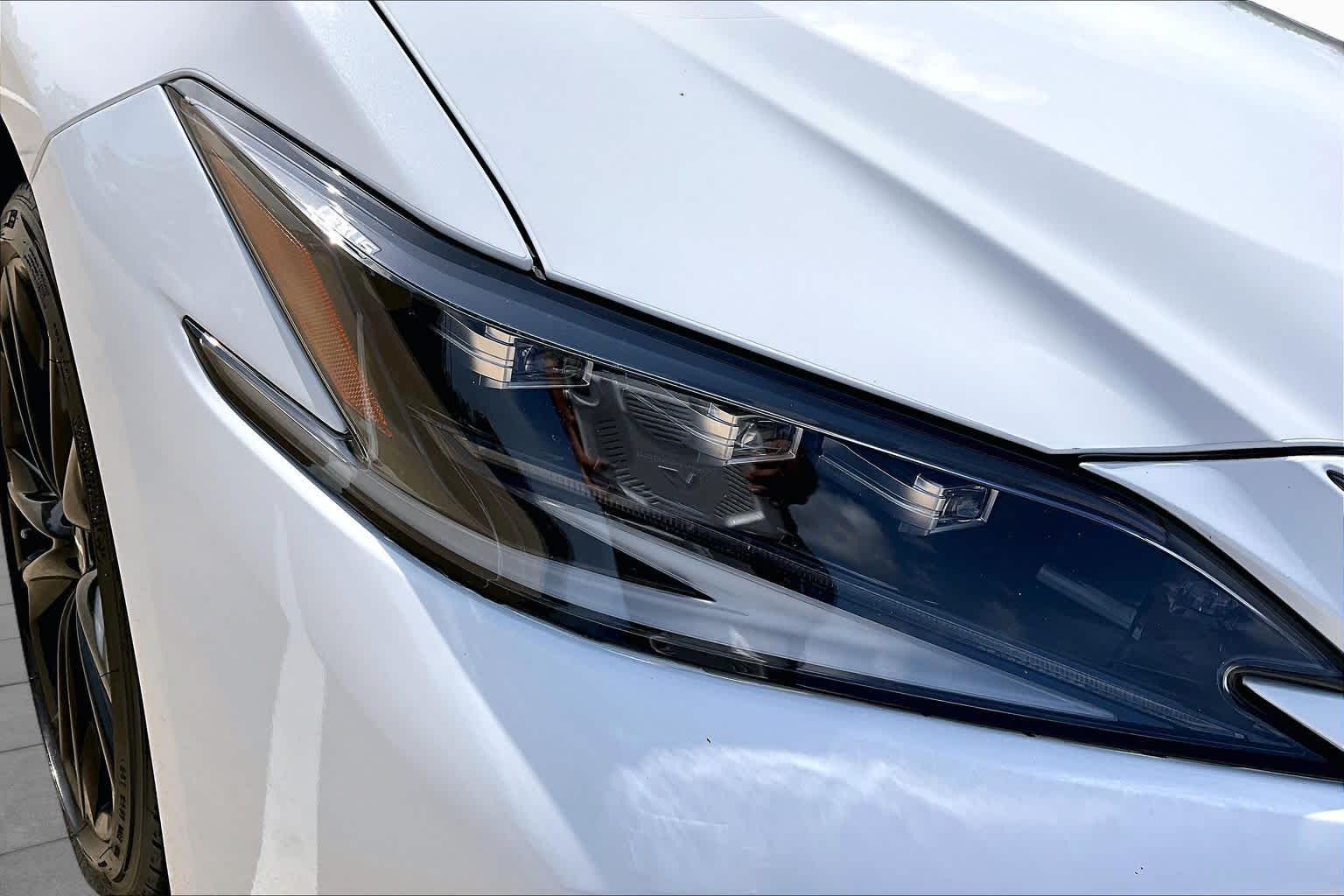 2023 Lexus ES 350 F SPORT Handling  Ultra White at Lexus Southwest Houston