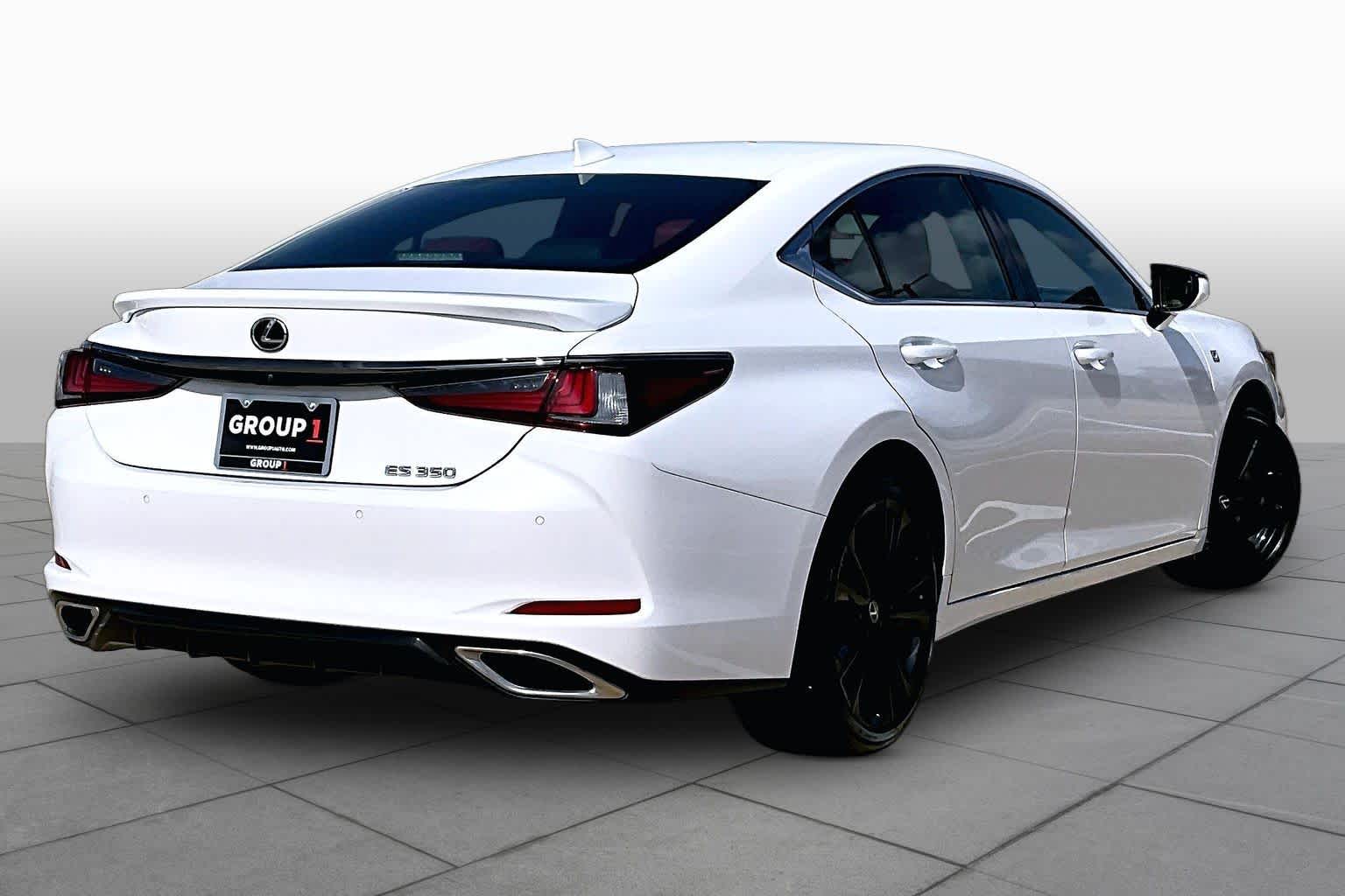 2023 Lexus ES 350 F SPORT Handling  Ultra White at Lexus Southwest Houston