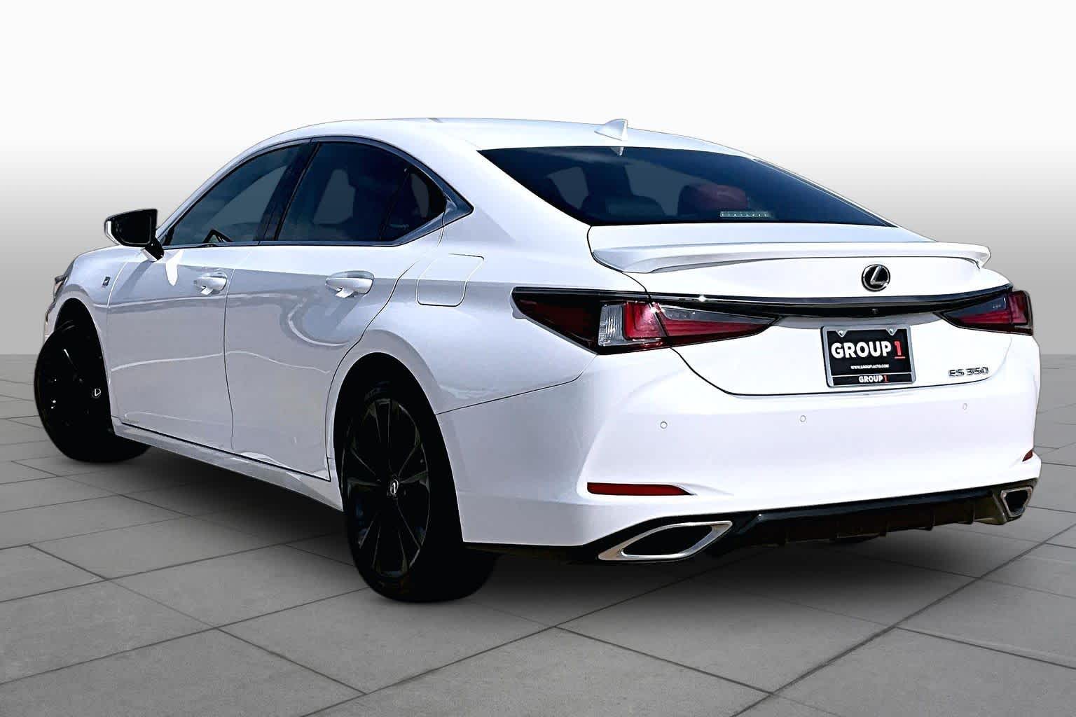 2023 Lexus ES 350 F SPORT Handling  Ultra White at Lexus Southwest Houston