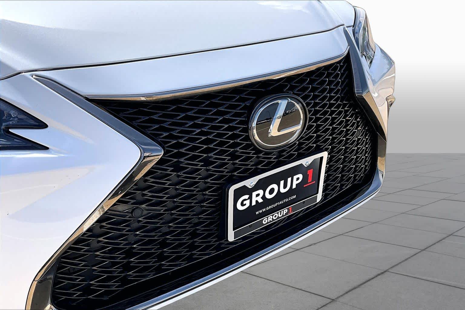 2023 Lexus ES 350 F SPORT Handling  Ultra White at Lexus Southwest Houston