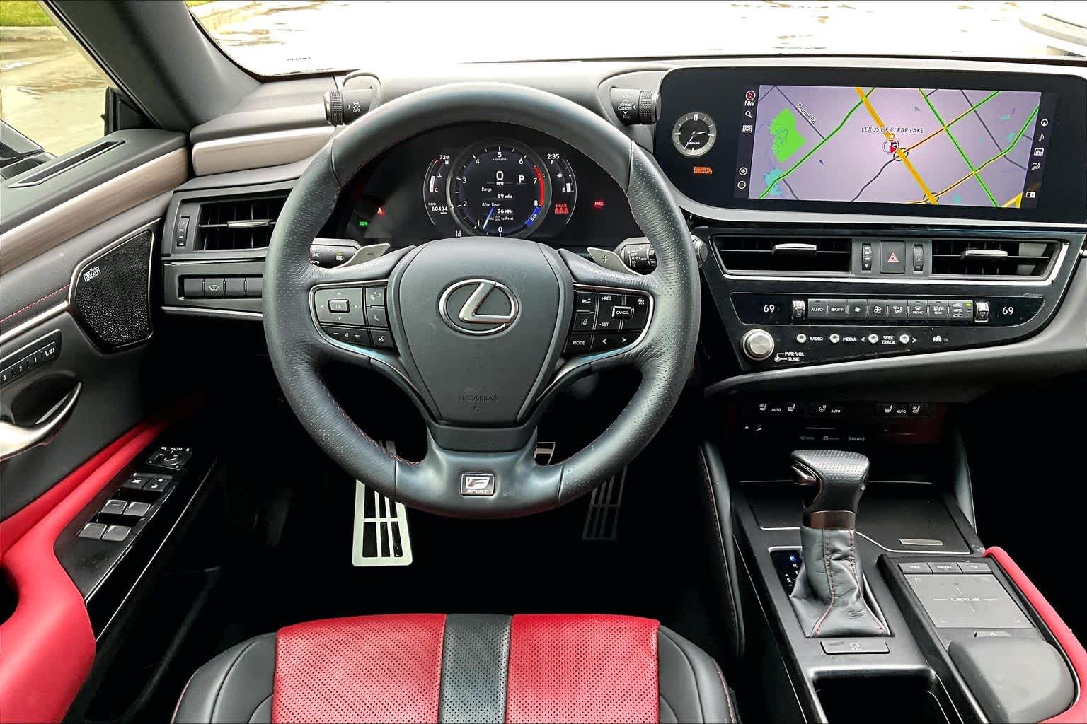 2022 Lexus ES F SPORT  Obsidian at Lexus of Clear Lake