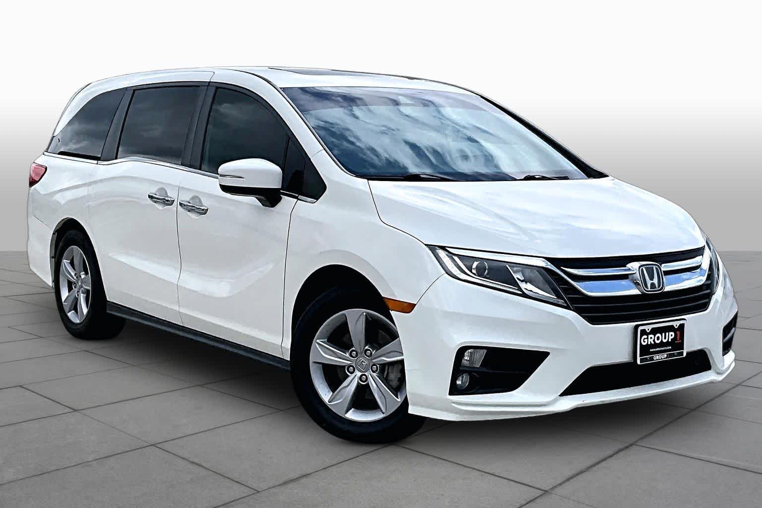 2019 Honda Odyssey EX-L White Diamond Pearl at AutoNation USA Houston