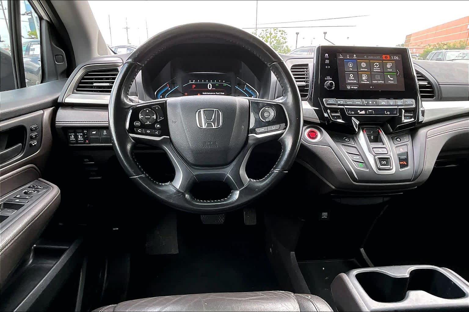 2019 Honda Odyssey EX-L White Diamond Pearl at AutoNation USA Houston