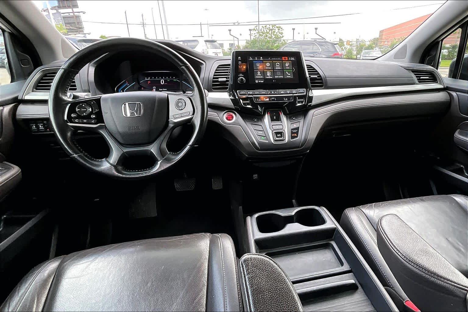 2019 Honda Odyssey EX-L White Diamond Pearl at AutoNation USA Houston