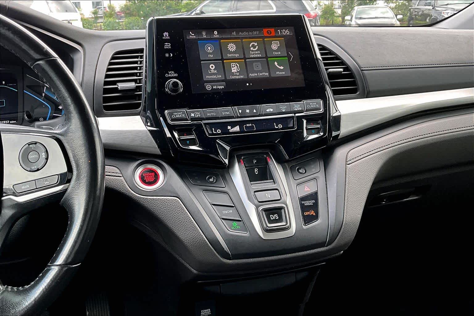 2019 Honda Odyssey EX-L White Diamond Pearl at AutoNation USA Houston