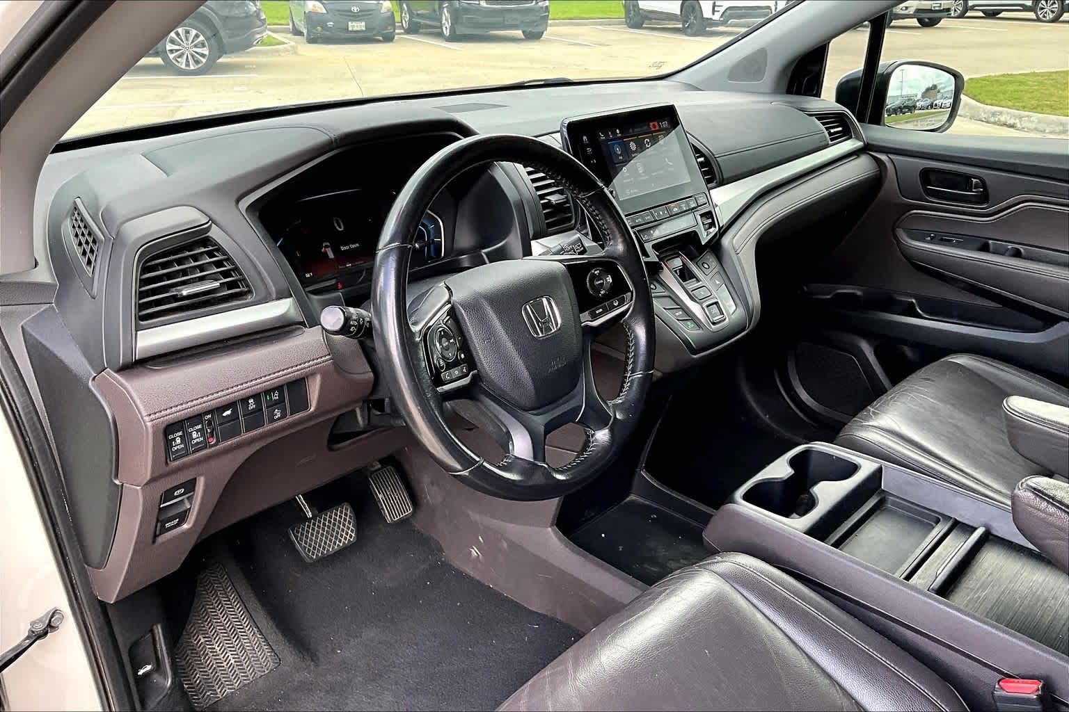 2019 Honda Odyssey EX-L White Diamond Pearl at AutoNation USA Houston