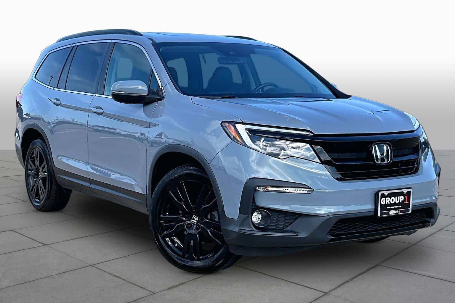 2022 Honda Pilot Special Edition Sonic Gray Pearl at Tomball Ford