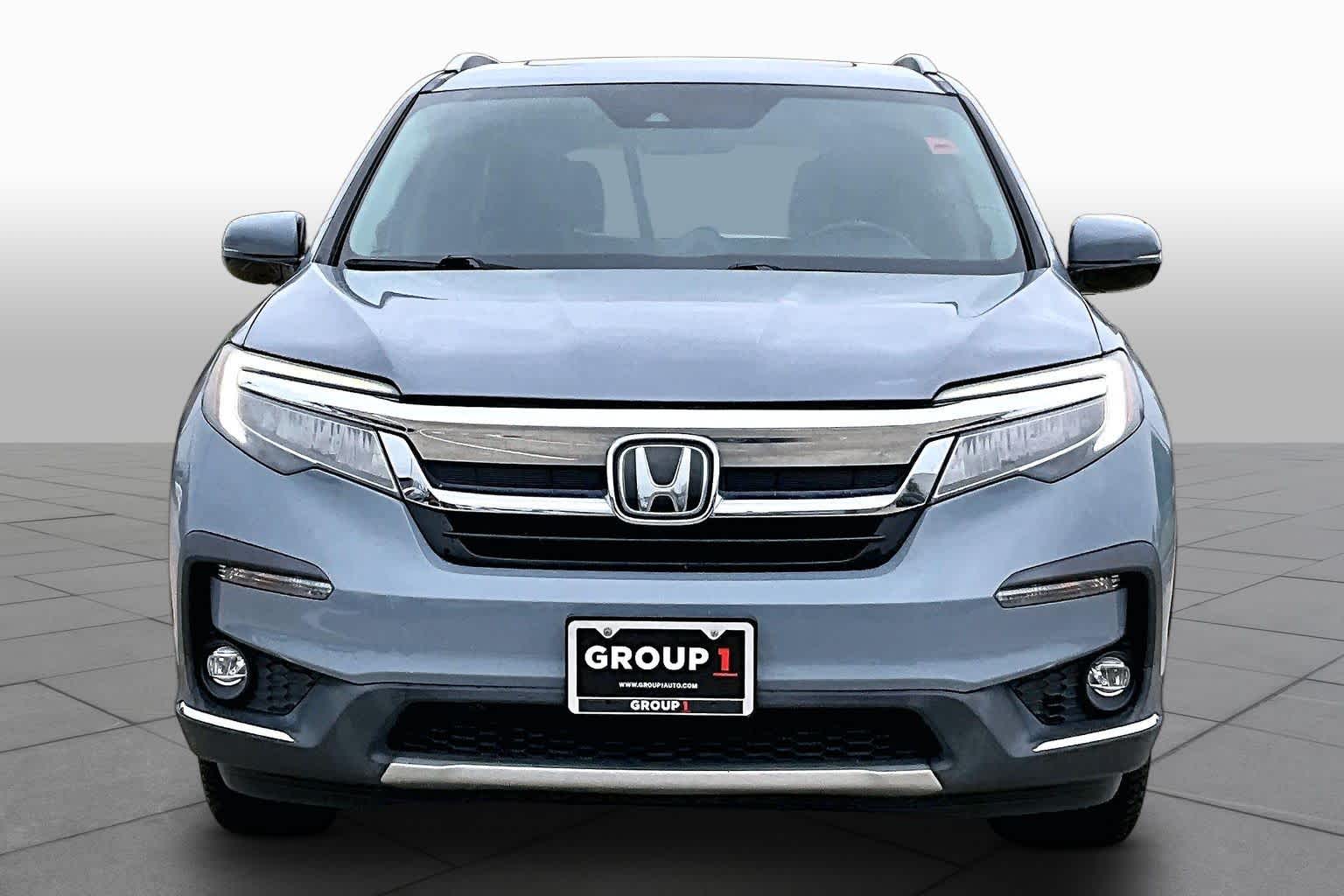 2022 Honda Pilot Touring 7-Passenger Sonic Gray Pearl at AutoNation Chrysler Jeep Dodge Ram Spring