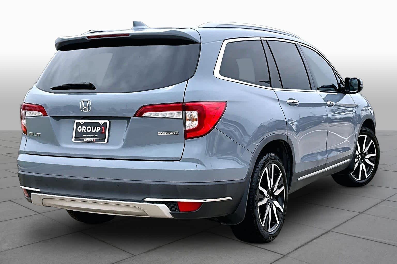 2022 Honda Pilot Touring 7-Passenger Sonic Gray Pearl at AutoNation Chrysler Jeep Dodge Ram Spring