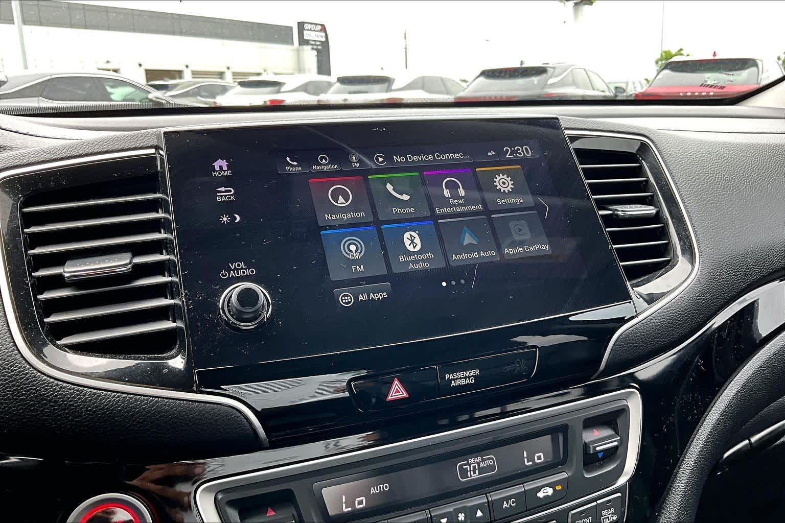 2022 Honda Pilot Touring 7-Passenger Sonic Gray Pearl at AutoNation Chrysler Jeep Dodge Ram Spring
