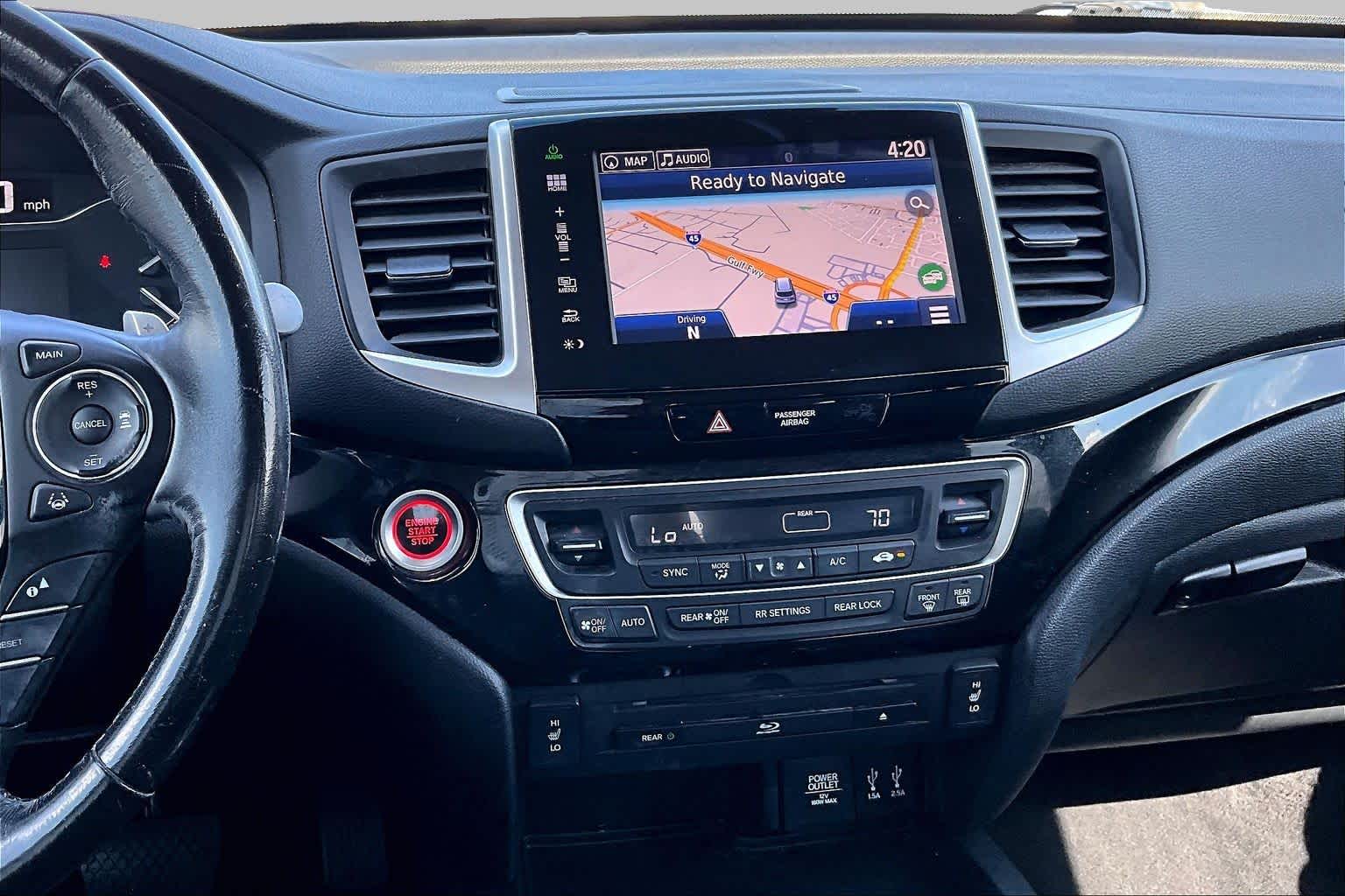 2016 Honda Pilot Touring Crystal Black Pearl at Beck & Masten Kia