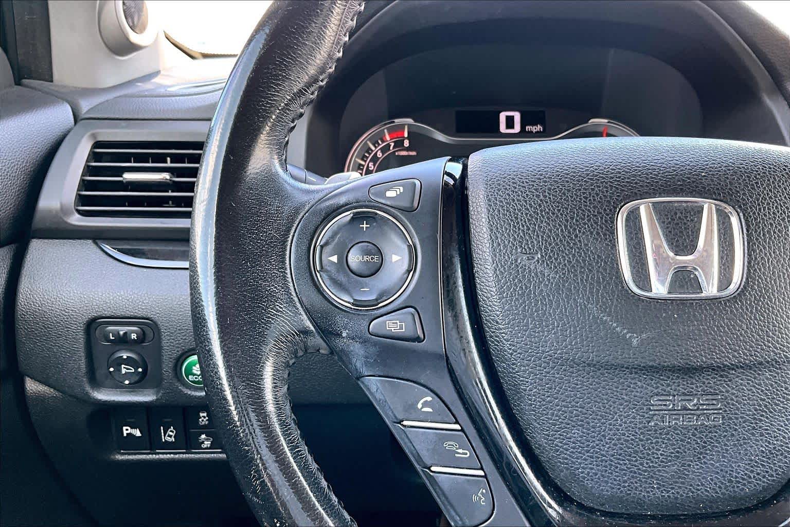 2016 Honda Pilot Touring Crystal Black Pearl at Beck & Masten Kia