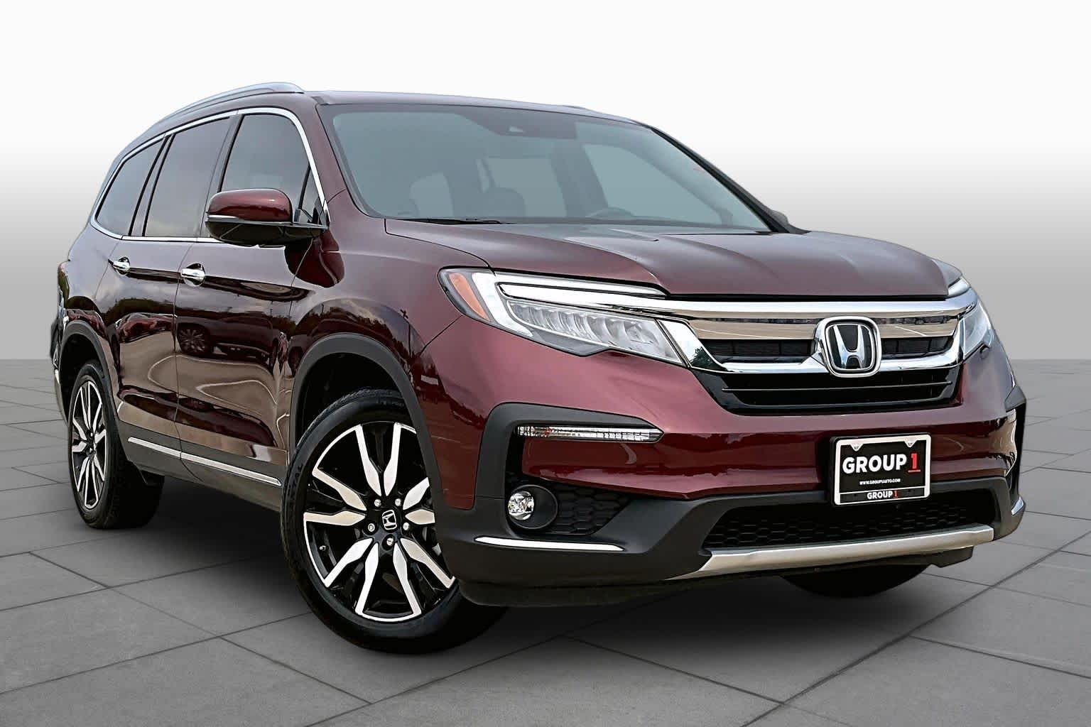 2022 Honda Pilot Touring 7-Passenger Deep Scarlet Pearl at Lexus Southwest Houston