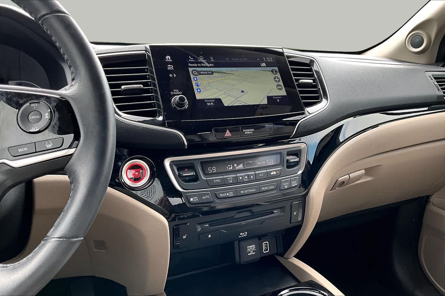 2022 Honda Pilot Touring 7-Passenger Deep Scarlet Pearl at Lexus Southwest Houston