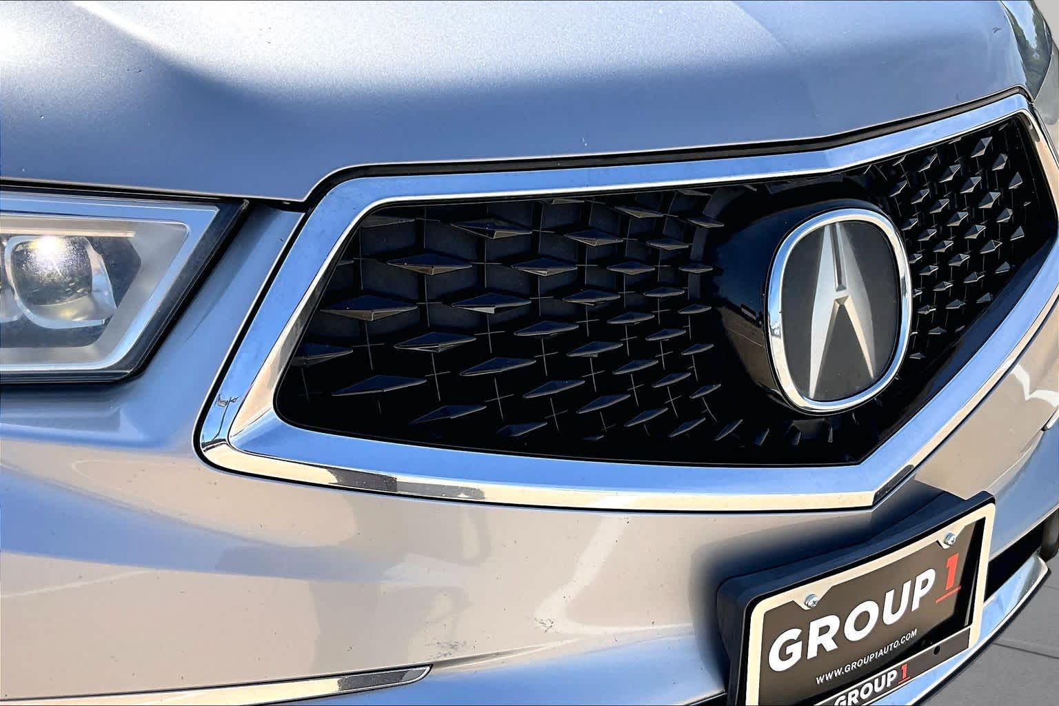 2017 Acura MDX w/Technology Pkg Black Copper Pearl at Tomball Ford