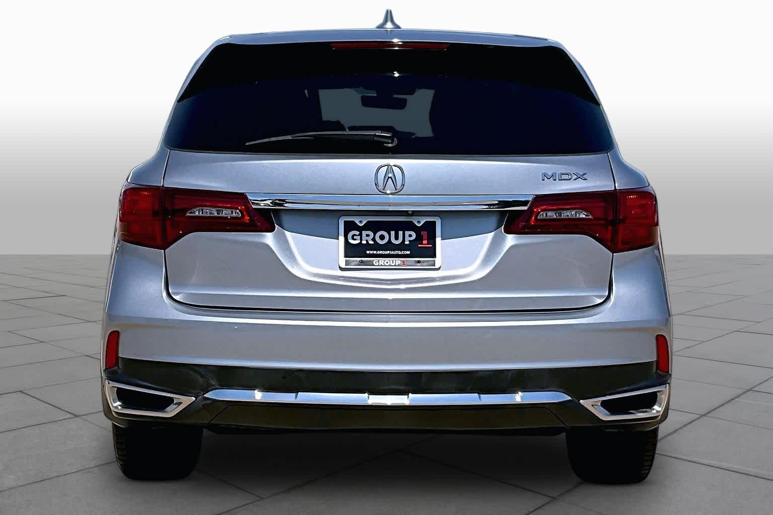 2017 Acura MDX w/Technology Pkg Black Copper Pearl at Tomball Ford