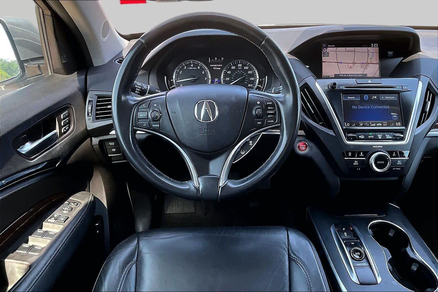 2017 Acura MDX w/Technology Pkg Black Copper Pearl at Tomball Ford