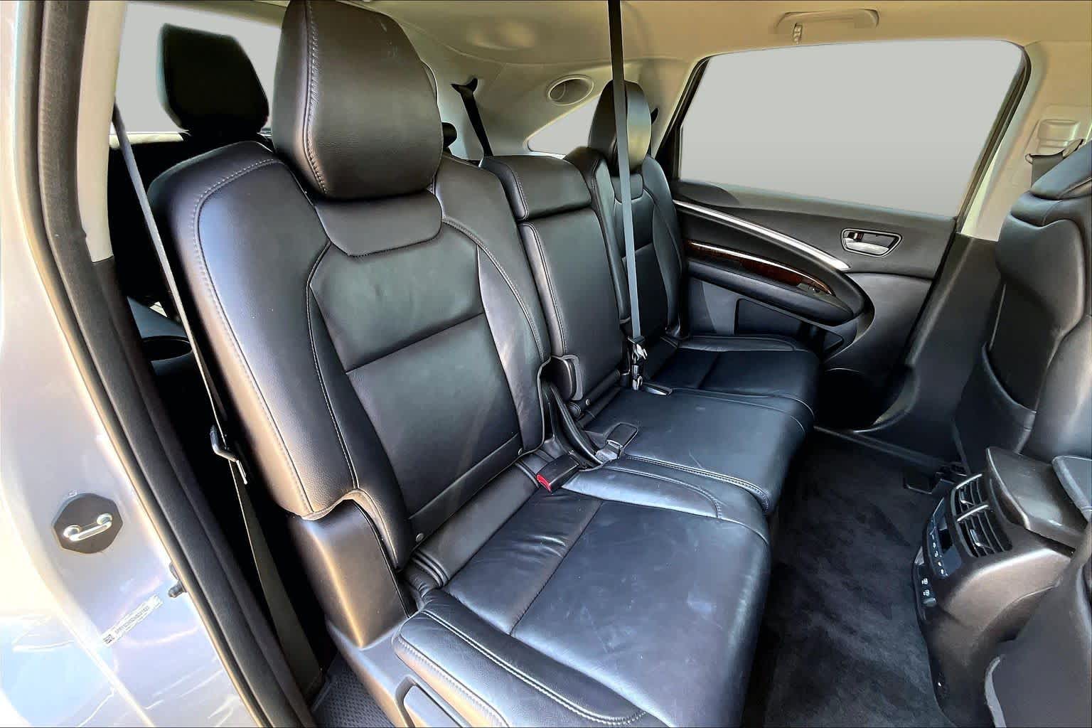 2017 Acura MDX w/Technology Pkg Black Copper Pearl at Tomball Ford