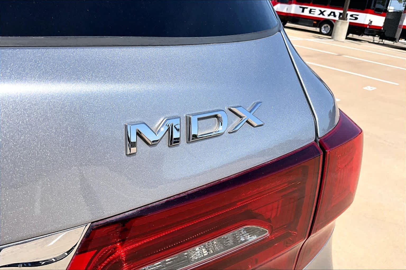 2017 Acura MDX w/Technology Pkg Black Copper Pearl at Tomball Ford