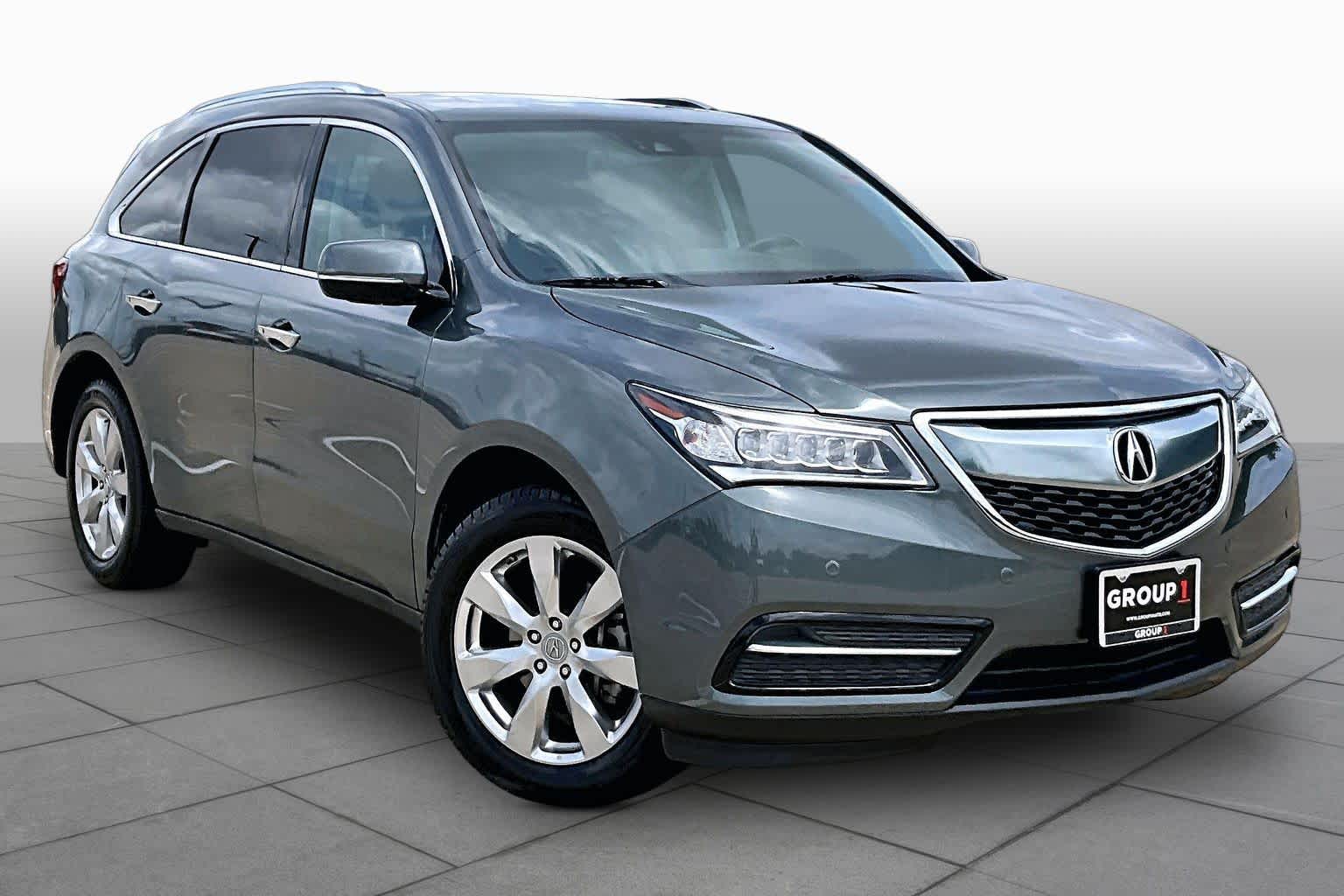 2016 Acura MDX w/Advance Graphite Luster Metallic at AutoNation USA Katy