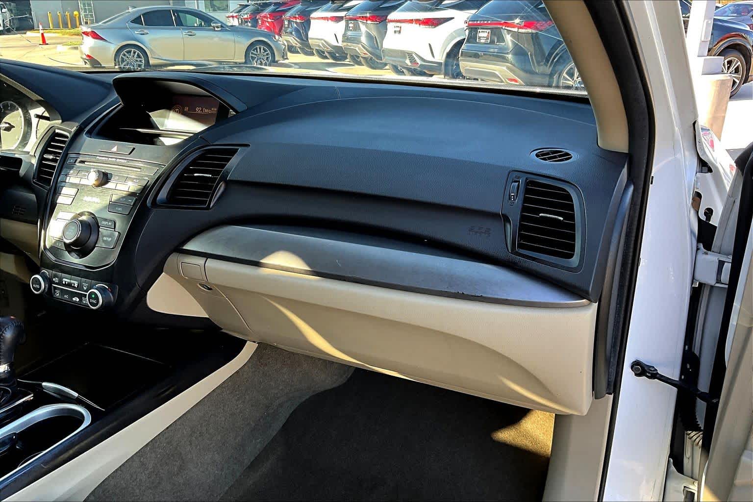 2016 Acura RDX  White Diamond Pearl at Sterling McCall Acura