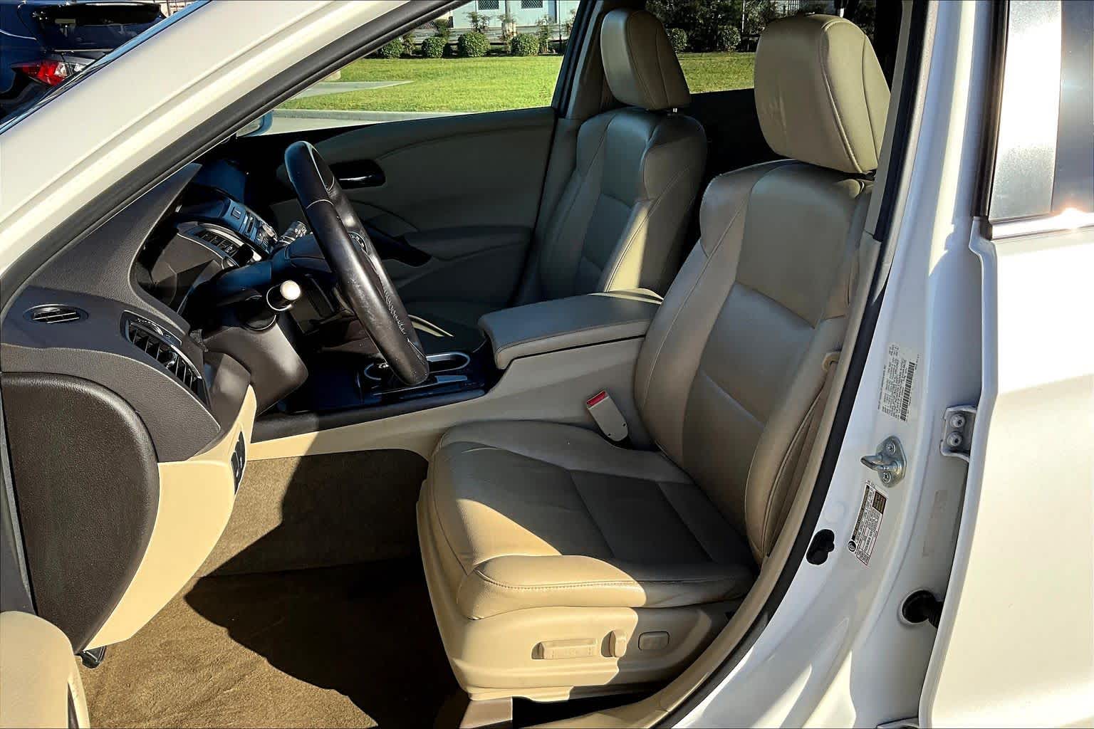 2016 Acura RDX  White Diamond Pearl at Sterling McCall Acura