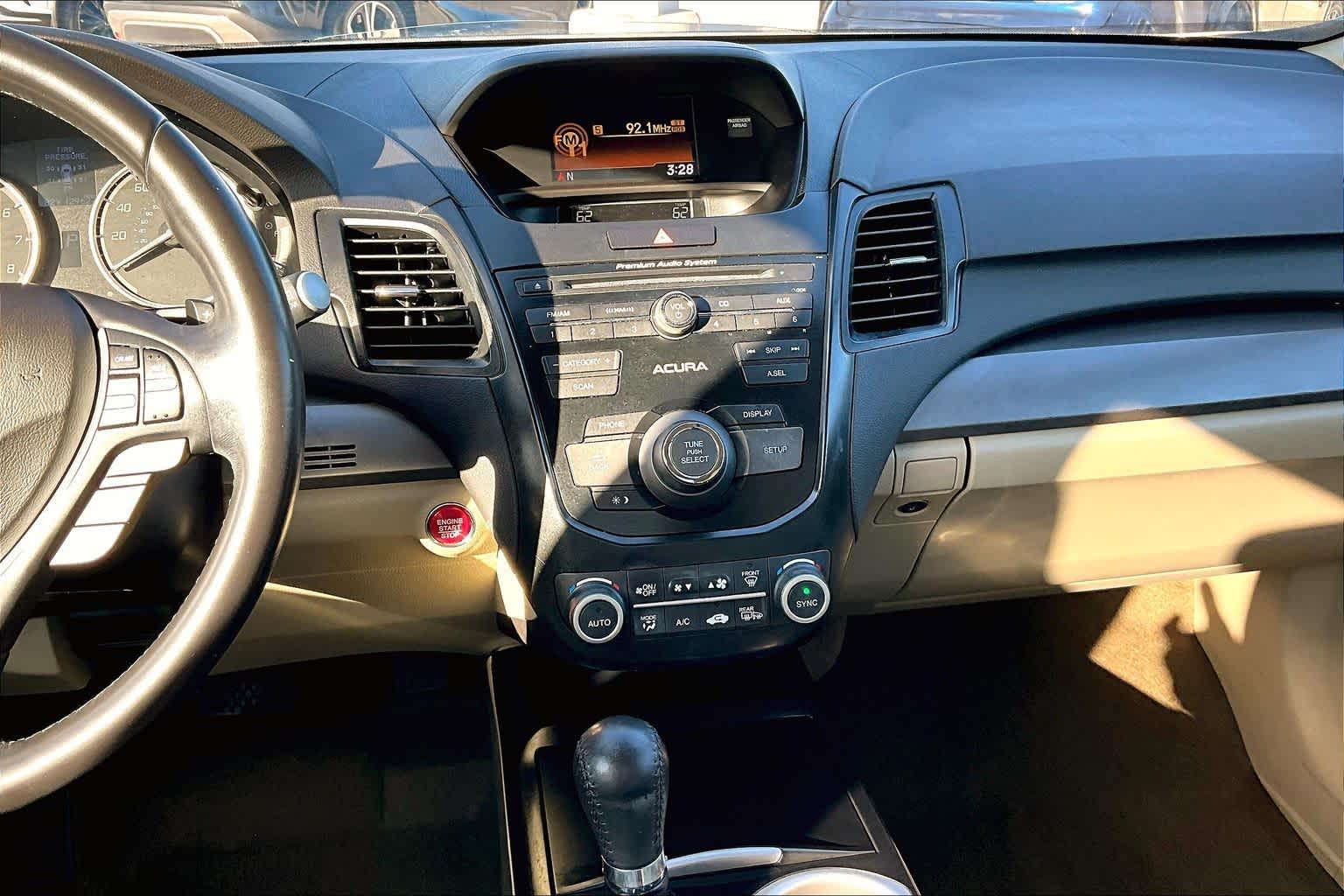 2016 Acura RDX  White Diamond Pearl at Sterling McCall Acura