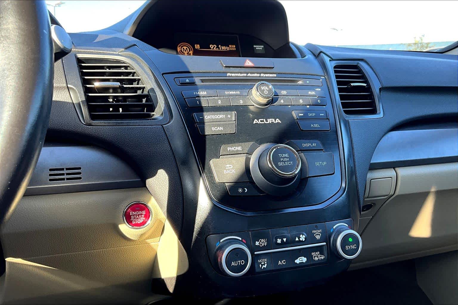 2016 Acura RDX  White Diamond Pearl at Sterling McCall Acura