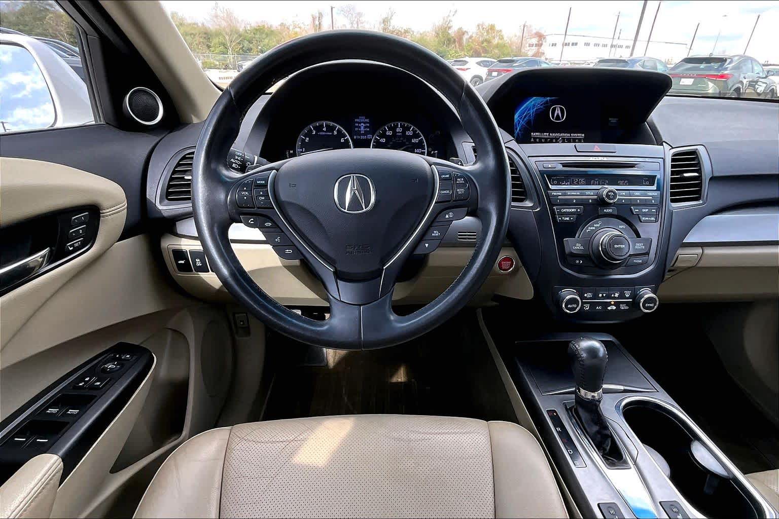 2013 Acura RDX Tech Pkg White Diamond Pearl at Lexus Southwest Houston