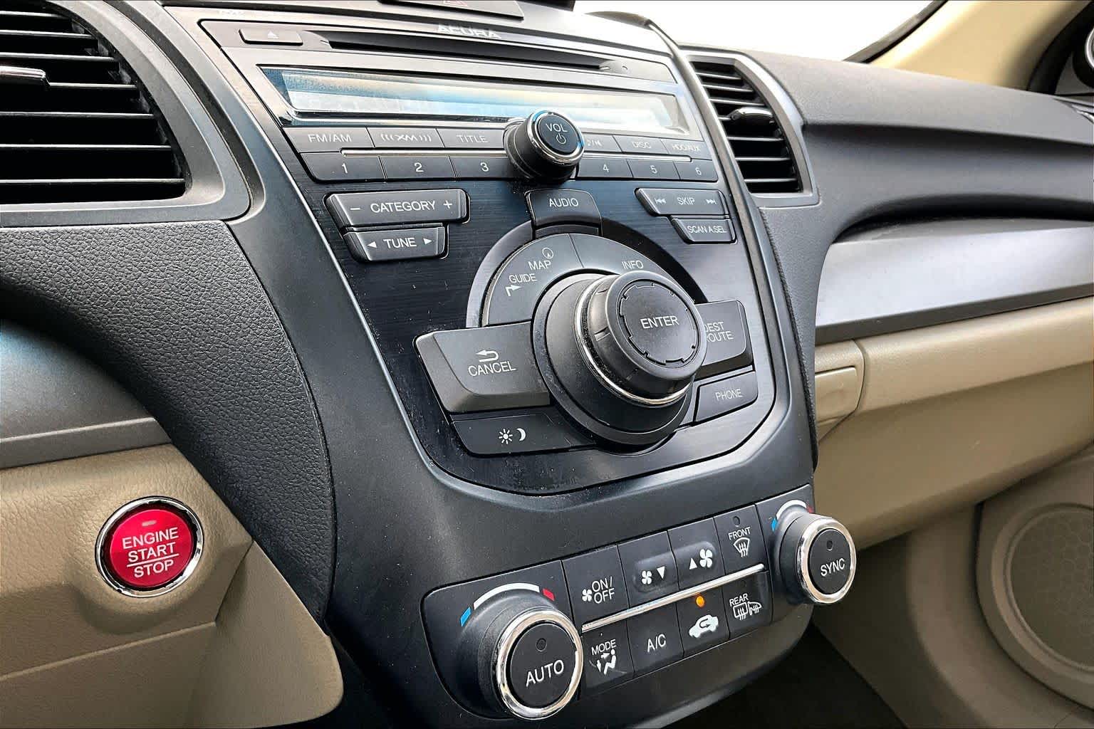 2013 Acura RDX Tech Pkg White Diamond Pearl at Lexus Southwest Houston