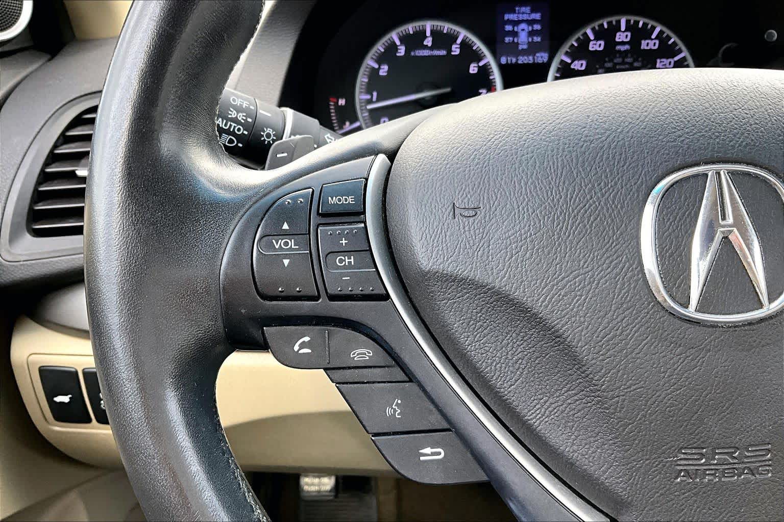 2013 Acura RDX Tech Pkg White Diamond Pearl at Lexus Southwest Houston